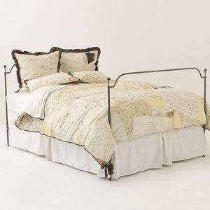 Anthropologie Love Letters Duvet and Shams